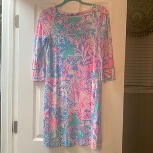 Lilly Pulitzer 3/4 sleeve dress